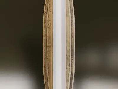 Art Nouveau Mirror 3D 3D model 3D model