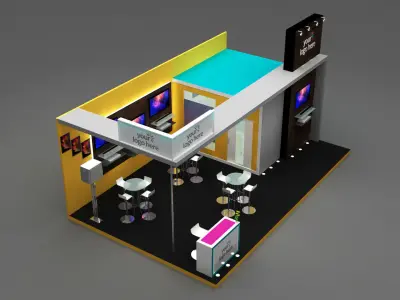 Stall Exhibition stand  3D model