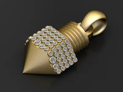  Diary Store pendant 3d printable  pendant  3D print model