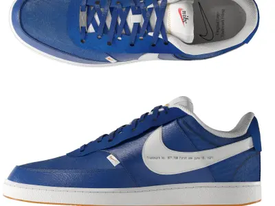 Nike-Court-Vision-Premium 3d model 3D model