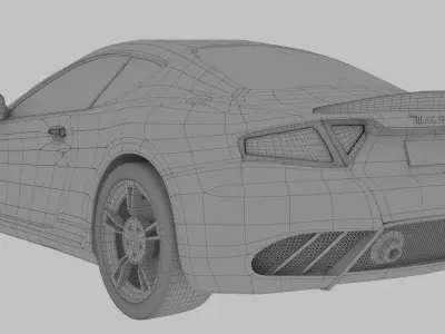 Maserati granturismo 3D model