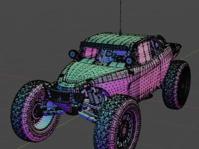 Alumi Craft 122 Class 1 Buggy 3D model