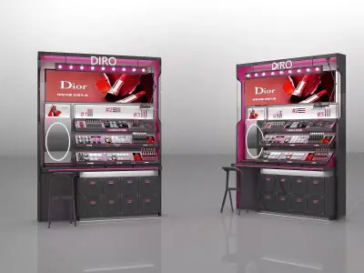 Cosmetic Store Scene 3D model