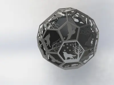 Fire bowl 3D print model