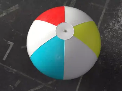 Beach Ball 3D model purchase