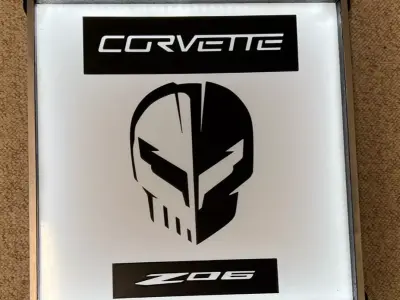 C8 Garage Art 3D print model