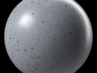 Terrazzo Materials 19- by Sbsar Generatator - Pbr 4k Seamless Texture