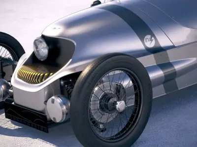 Morgan 3 Wheeler EV3 2018 3D model