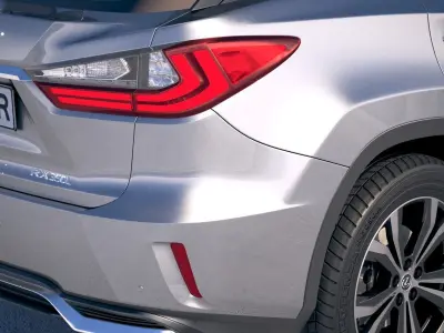 Lexus RX L 2018 3D model