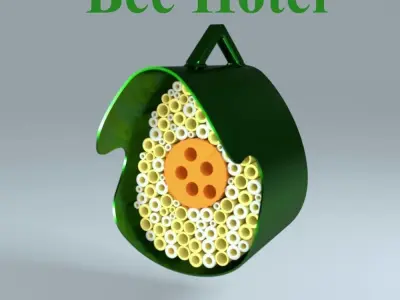 Bee Hotel 3D print model