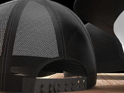 Trucker cup 3D model