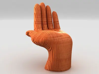 Parametric Hand Models 3D model