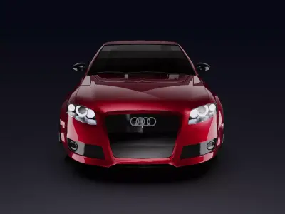 Audi RS4 Avant B7 2006 3D model