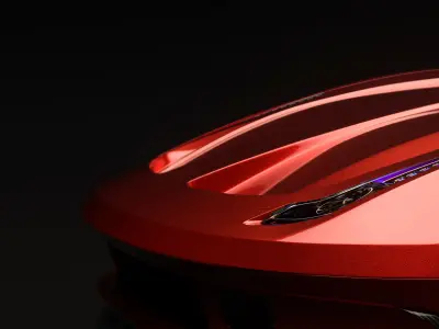 Two Concepts Car  3D Model Pack