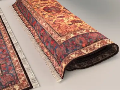Carpet rug 003 3D model