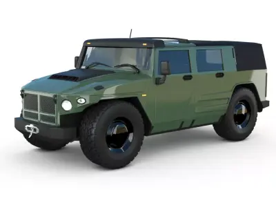 Gaz Tiger 3D model by loschichos871