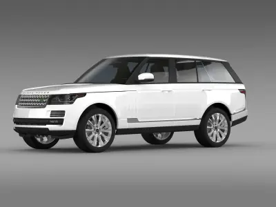 Range Rover Supercharged L405 3D model