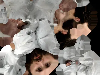 3D Scan Man Sport Taekwondo 006 3D model