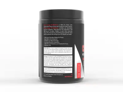 Protein Powder 3D model