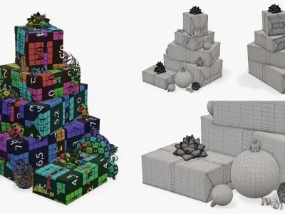 3D Christmas Collection 02