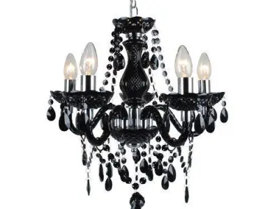   Light Candle Style Chandelier 3D model