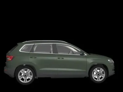 Sakooda car Low-poly 3D model