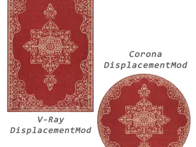Rugs No 137 Low-poly 3D model