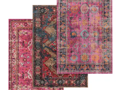 Rug Set 1636 3D model