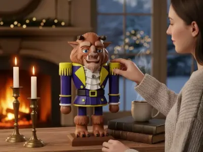 Nutcracker beast 3D print model