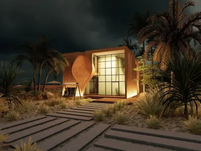 BEACH HOUSE 1 3D model