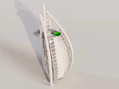 Burj Al Arab 3D model