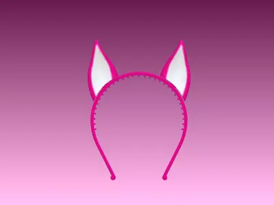 Fox Tiara  Free 3D print model