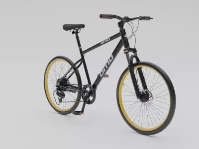 Bicycle Low-poly 3D model