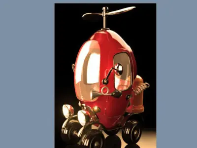 Propeller Car 3D model