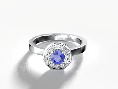 Halo ring 3D print model get