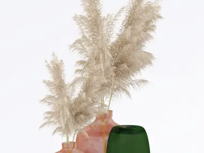 decor flower vase 3D model