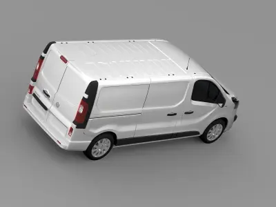 Vauxhall Vivaro 2017 L2H1 3D model