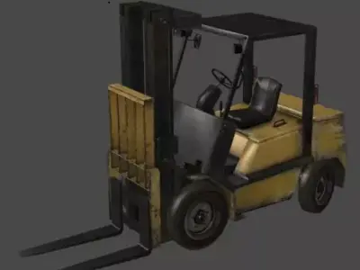 fork lift 3D model