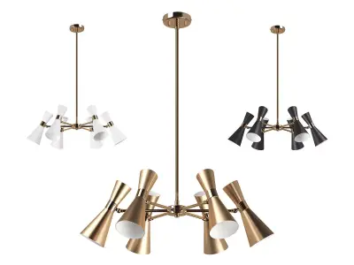 81606x Dumo Lightstar Chandelier 3D model