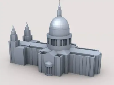 Cathedral 3D model