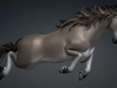 Horse-G7 3D model