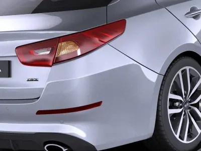 Kia Optima Sport Package 2015 VRAY 3D model