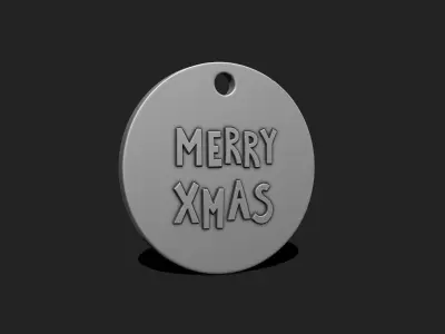 Christmas Ornament - Pendant -  Christmas Tree  - Decor - 10 3D print model