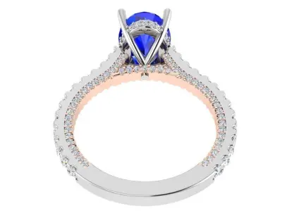 Oval Cut Ring 3306 Free 3D print model