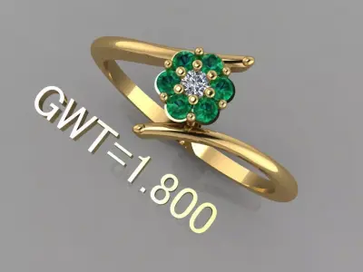 FASION RING 3D model 27