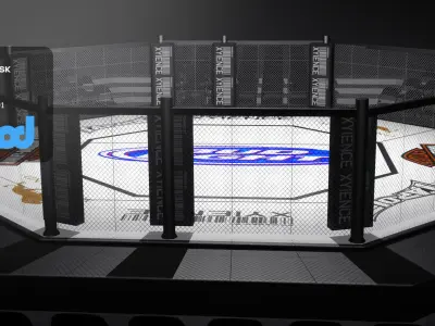 Boxing Ring 3D model