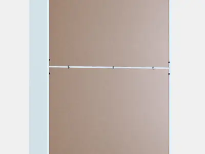 REGISSOR Glassdoor cabinet Low-poly 3D model