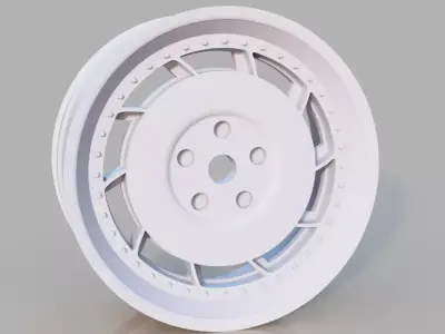 1 10 RC HEX  12mm 3P Salad Shooter Inspired Wheels 3D print model