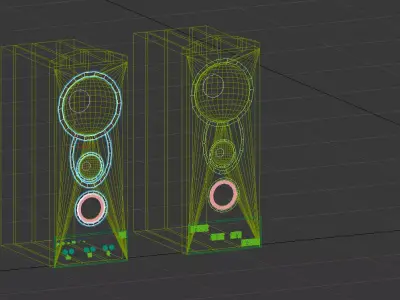 Speaker 3D model