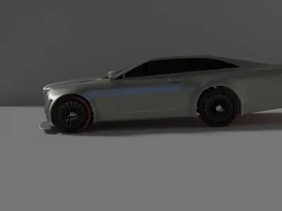 sports car 3D model